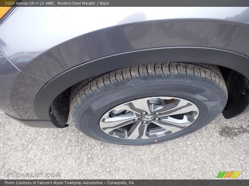 Modern Steel Metallic / Black 2020 Honda CR-V LX AWD