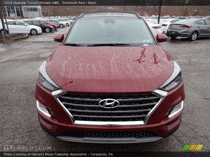 Gemstone Red / Black 2020 Hyundai Tucson Ultimate AWD