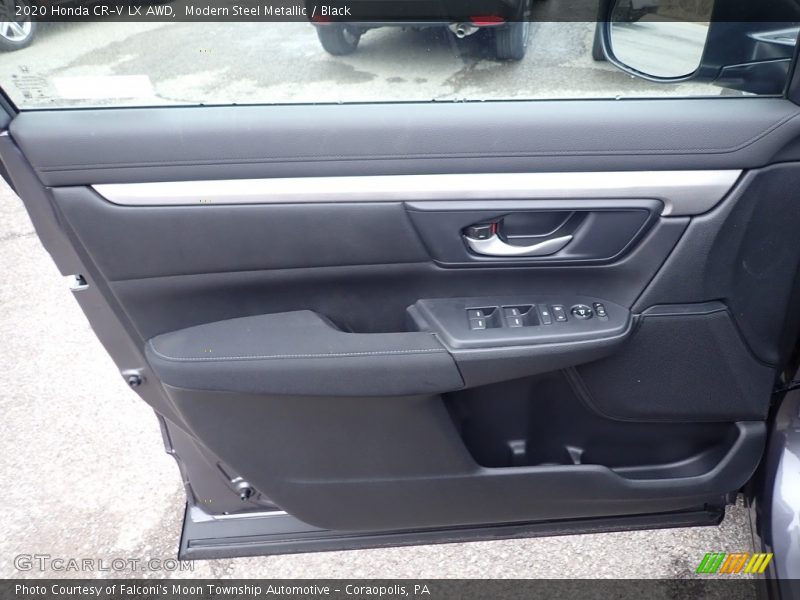 Modern Steel Metallic / Black 2020 Honda CR-V LX AWD