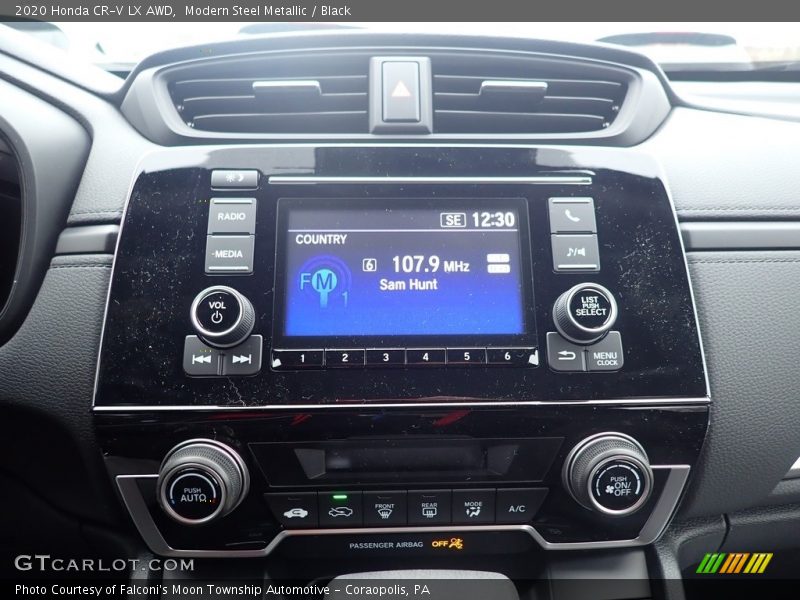 Modern Steel Metallic / Black 2020 Honda CR-V LX AWD
