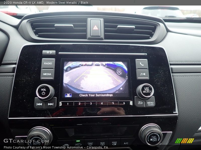 Modern Steel Metallic / Black 2020 Honda CR-V LX AWD