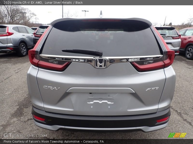 Lunar Silver Metallic / Black 2020 Honda CR-V EX AWD