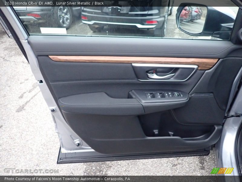 Lunar Silver Metallic / Black 2020 Honda CR-V EX AWD
