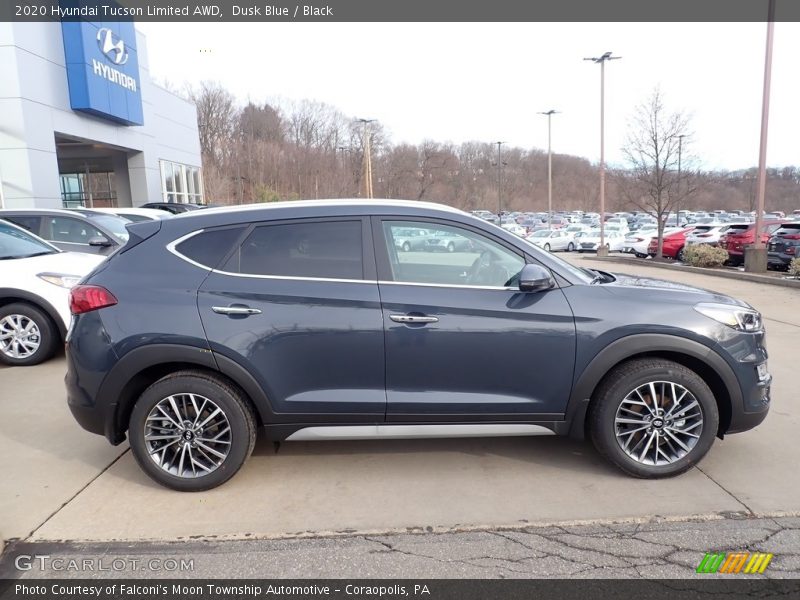 Dusk Blue / Black 2020 Hyundai Tucson Limited AWD