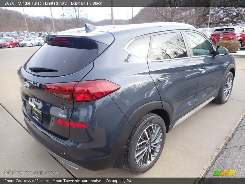 Dusk Blue / Black 2020 Hyundai Tucson Limited AWD