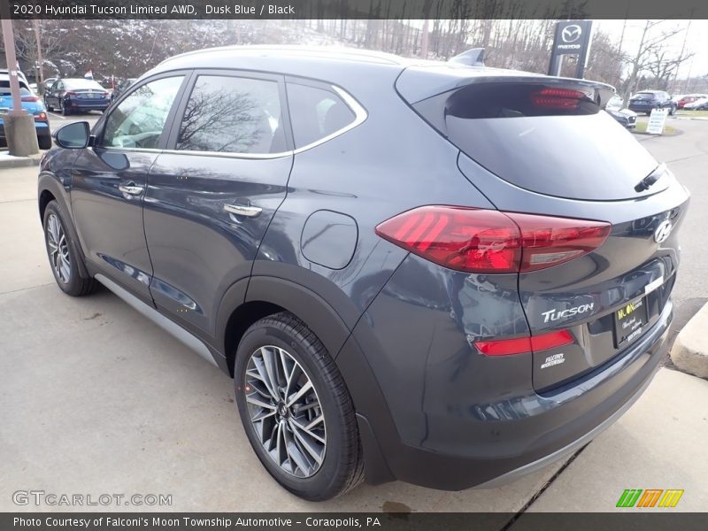 Dusk Blue / Black 2020 Hyundai Tucson Limited AWD