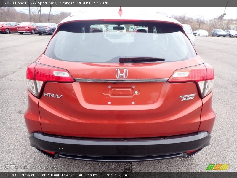 Orangeburst Metallic / Black 2020 Honda HR-V Sport AWD