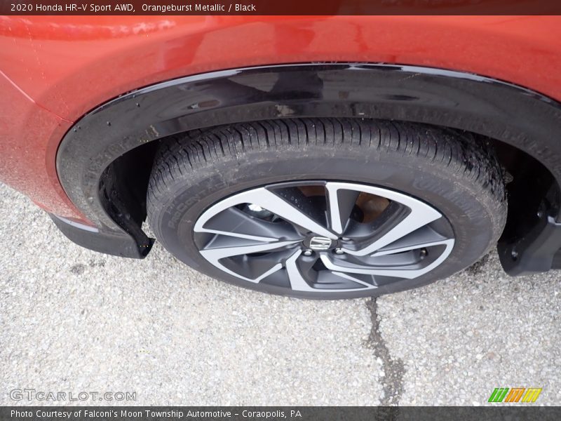 Orangeburst Metallic / Black 2020 Honda HR-V Sport AWD