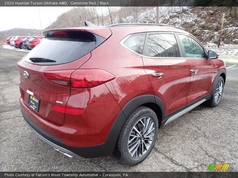 Gemstone Red / Black 2020 Hyundai Tucson Ultimate AWD