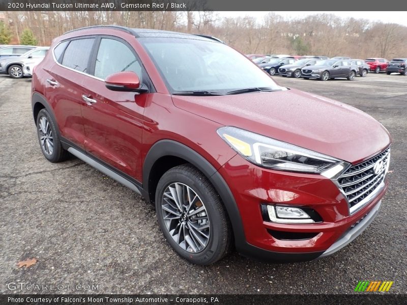Front 3/4 View of 2020 Tucson Ultimate AWD