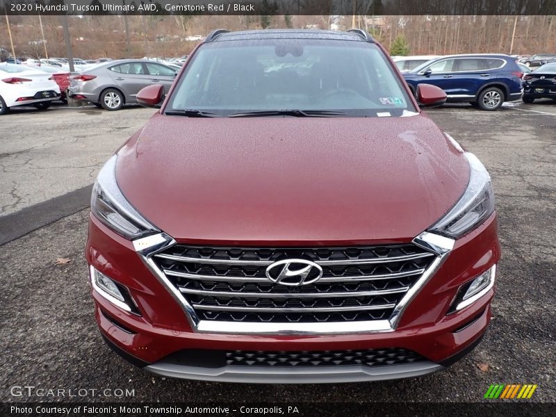 Gemstone Red / Black 2020 Hyundai Tucson Ultimate AWD