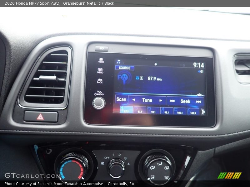 Orangeburst Metallic / Black 2020 Honda HR-V Sport AWD