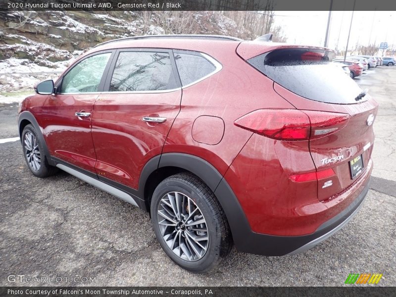 Gemstone Red / Black 2020 Hyundai Tucson Ultimate AWD