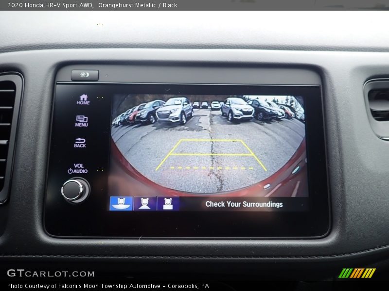 Orangeburst Metallic / Black 2020 Honda HR-V Sport AWD