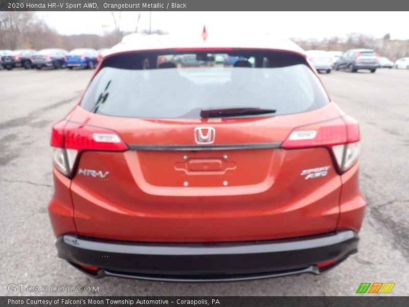 Orangeburst Metallic / Black 2020 Honda HR-V Sport AWD