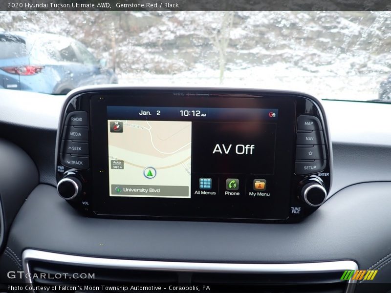 Gemstone Red / Black 2020 Hyundai Tucson Ultimate AWD