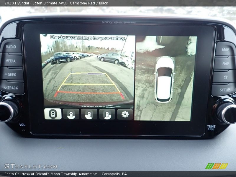Gemstone Red / Black 2020 Hyundai Tucson Ultimate AWD