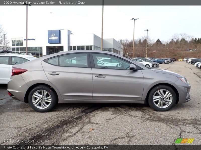 Fluid Metal / Gray 2020 Hyundai Elantra Value Edition