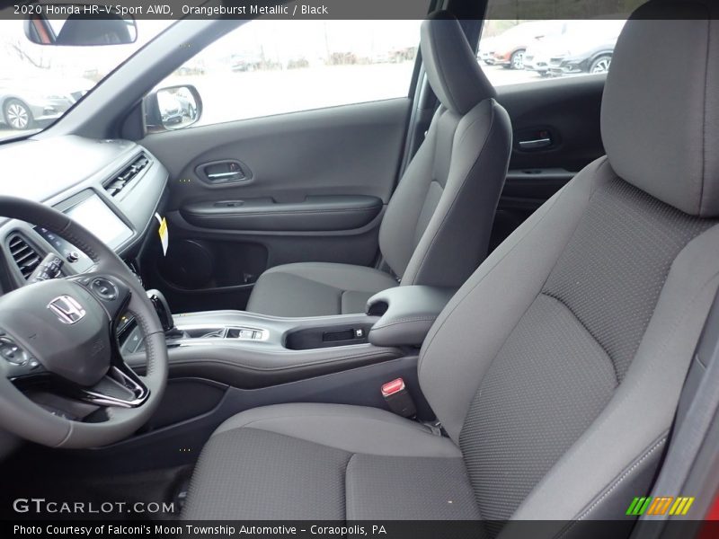 Orangeburst Metallic / Black 2020 Honda HR-V Sport AWD