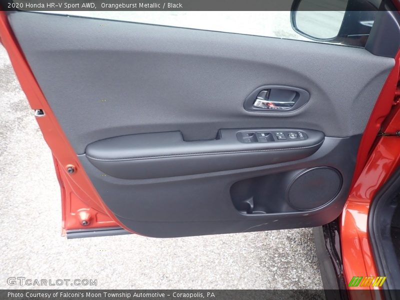 Orangeburst Metallic / Black 2020 Honda HR-V Sport AWD