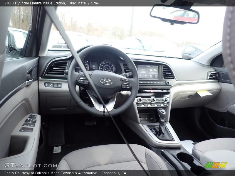 Fluid Metal / Gray 2020 Hyundai Elantra Value Edition