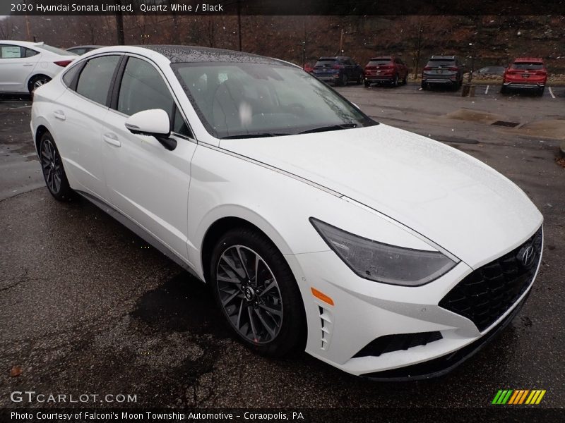 Front 3/4 View of 2020 Sonata Limited