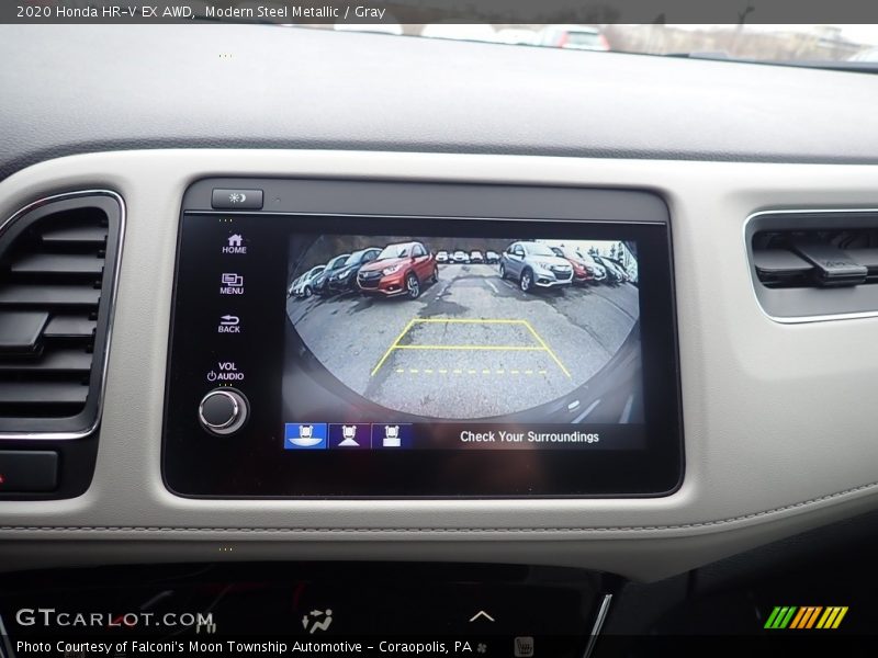 Modern Steel Metallic / Gray 2020 Honda HR-V EX AWD