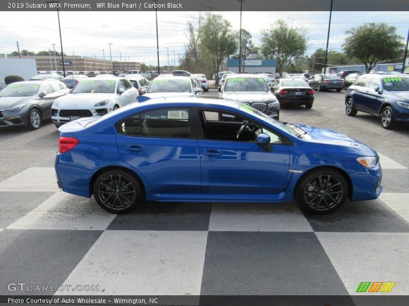 WR Blue Pearl / Carbon Black 2019 Subaru WRX Premium