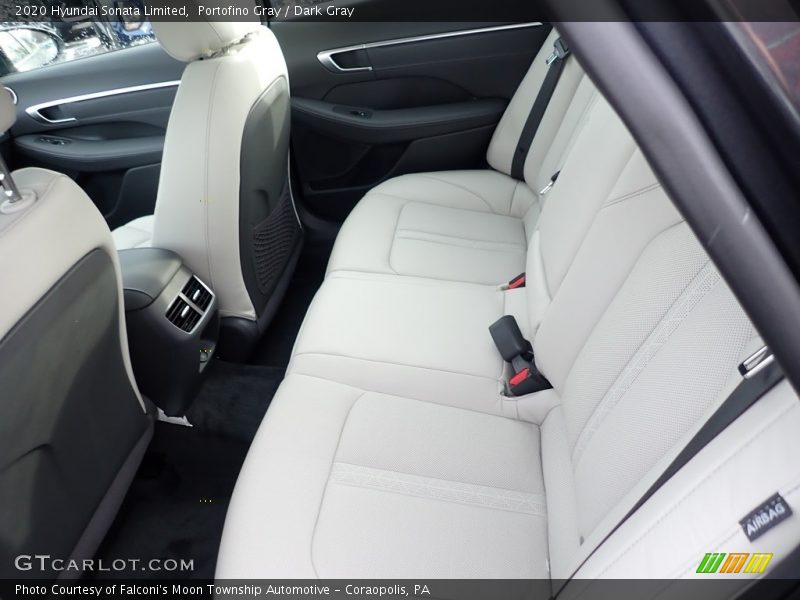 Portofino Gray / Dark Gray 2020 Hyundai Sonata Limited