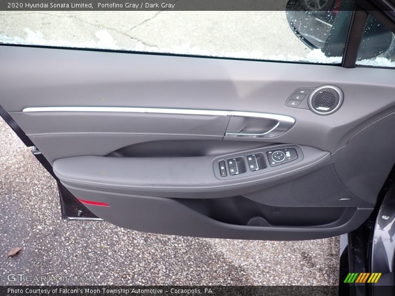 Portofino Gray / Dark Gray 2020 Hyundai Sonata Limited