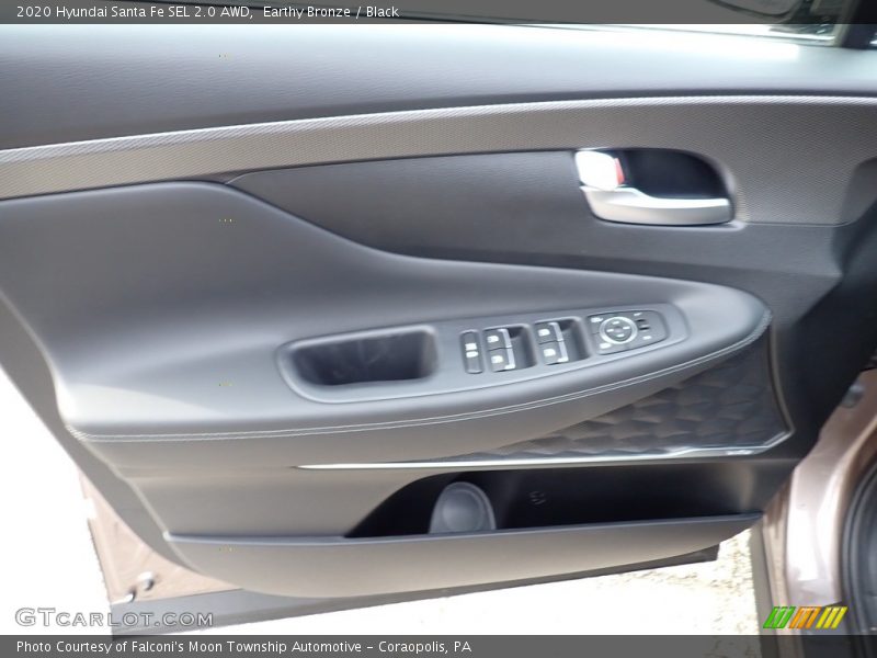 Earthy Bronze / Black 2020 Hyundai Santa Fe SEL 2.0 AWD