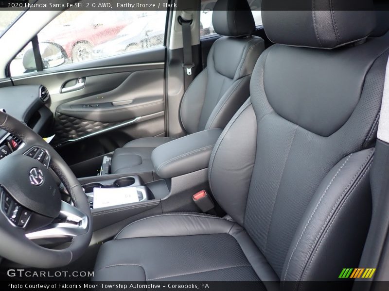 Earthy Bronze / Black 2020 Hyundai Santa Fe SEL 2.0 AWD