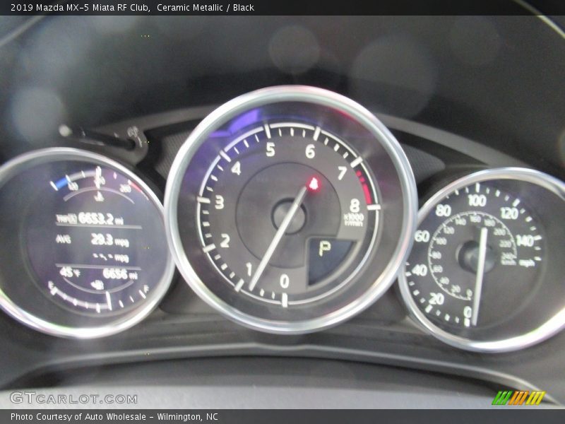 Ceramic Metallic / Black 2019 Mazda MX-5 Miata RF Club