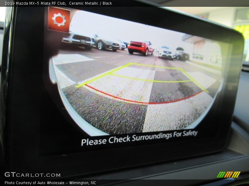 Ceramic Metallic / Black 2019 Mazda MX-5 Miata RF Club