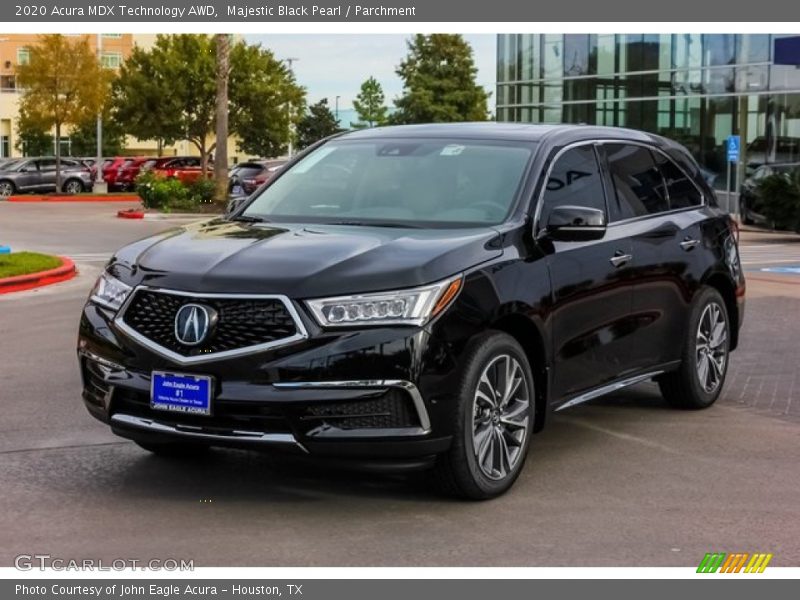 Majestic Black Pearl / Parchment 2020 Acura MDX Technology AWD