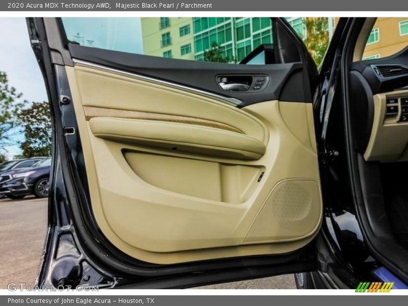 Majestic Black Pearl / Parchment 2020 Acura MDX Technology AWD