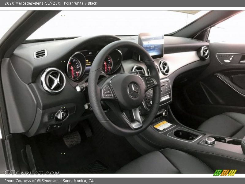 Polar White / Black 2020 Mercedes-Benz GLA 250