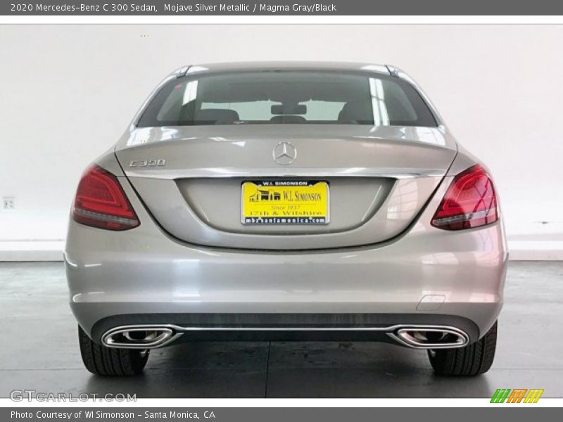 Mojave Silver Metallic / Magma Gray/Black 2020 Mercedes-Benz C 300 Sedan