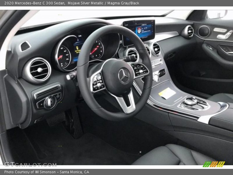 Mojave Silver Metallic / Magma Gray/Black 2020 Mercedes-Benz C 300 Sedan