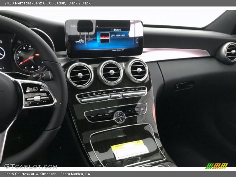 Black / Black 2020 Mercedes-Benz C 300 Sedan