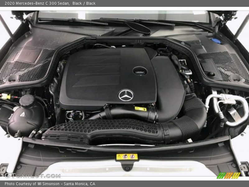 Black / Black 2020 Mercedes-Benz C 300 Sedan