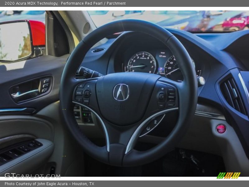 Performance Red Pearl / Parchment 2020 Acura MDX Technology