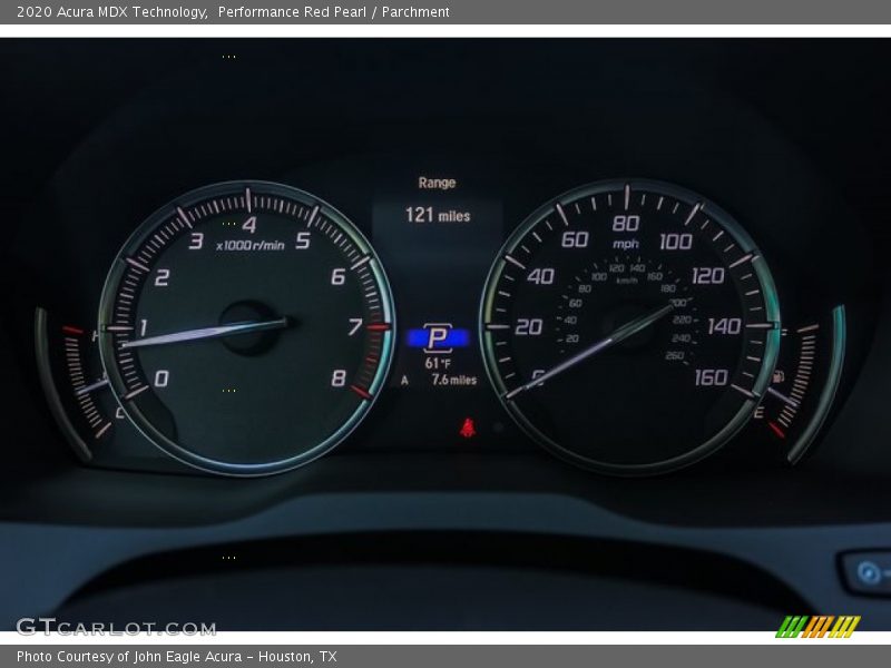 Performance Red Pearl / Parchment 2020 Acura MDX Technology