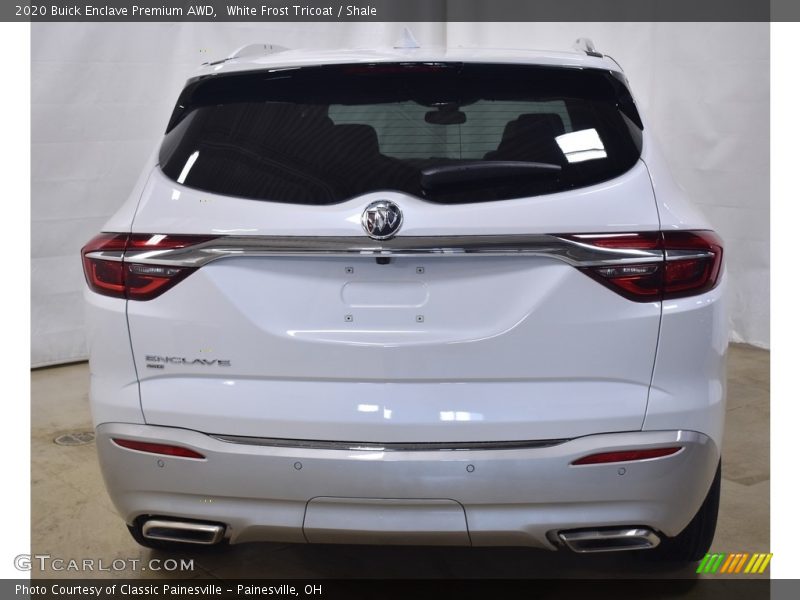 White Frost Tricoat / Shale 2020 Buick Enclave Premium AWD