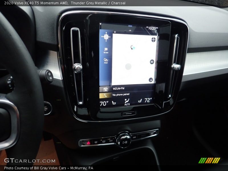 Thunder Grey Metallic / Charcoal 2020 Volvo XC40 T5 Momentum AWD