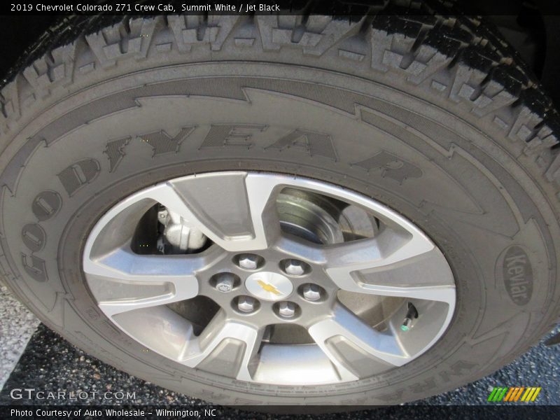 Summit White / Jet Black 2019 Chevrolet Colorado Z71 Crew Cab