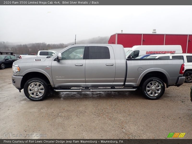  2020 3500 Limited Mega Cab 4x4 Billet Silver Metallic