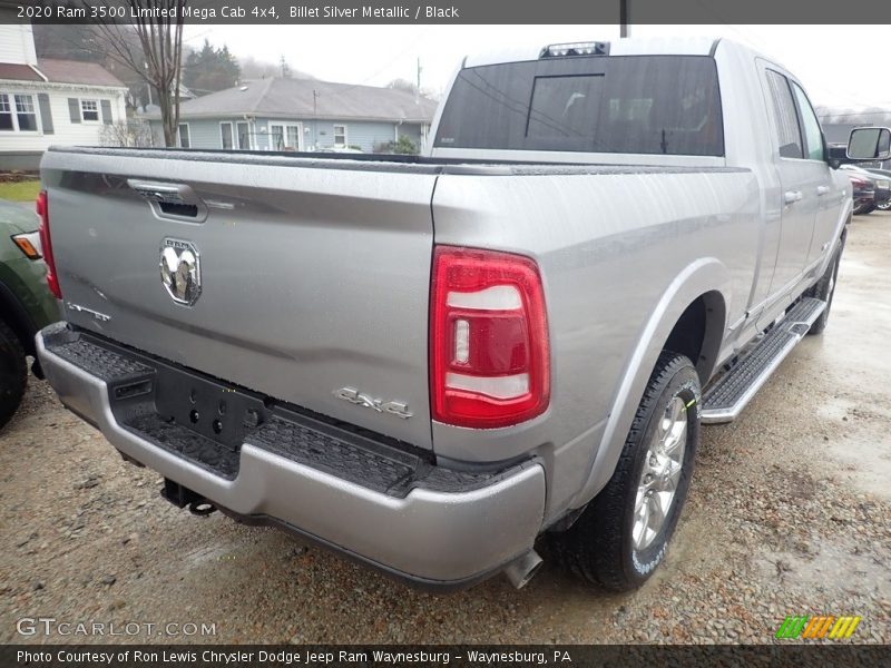 Billet Silver Metallic / Black 2020 Ram 3500 Limited Mega Cab 4x4