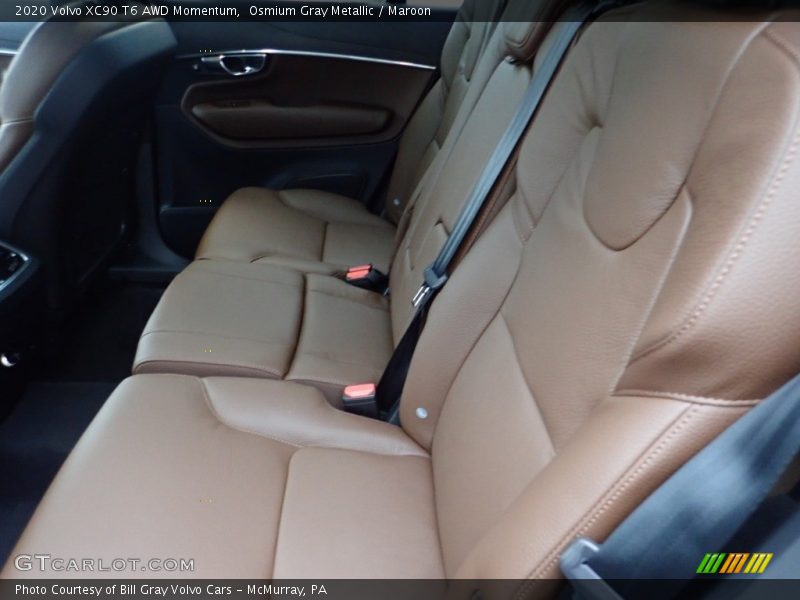 Rear Seat of 2020 XC90 T6 AWD Momentum