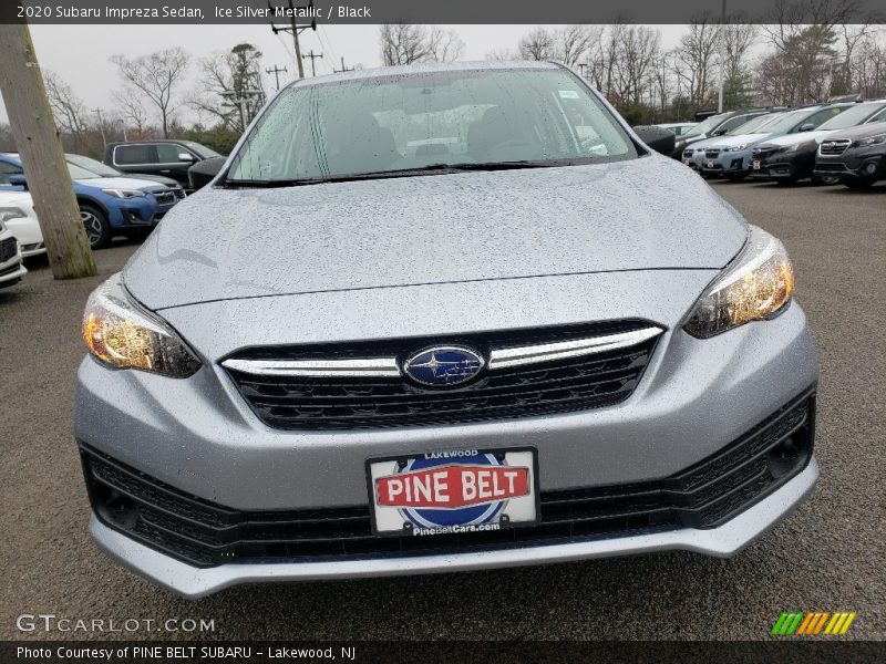 Ice Silver Metallic / Black 2020 Subaru Impreza Sedan